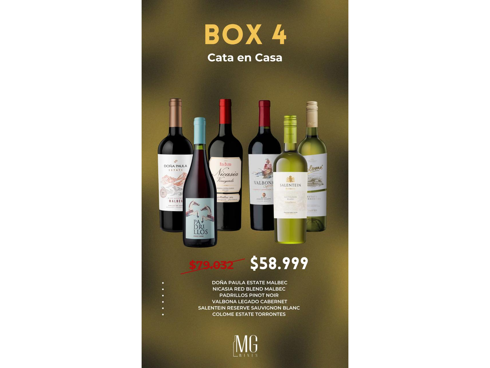 BOX 4- CATA EN CASA