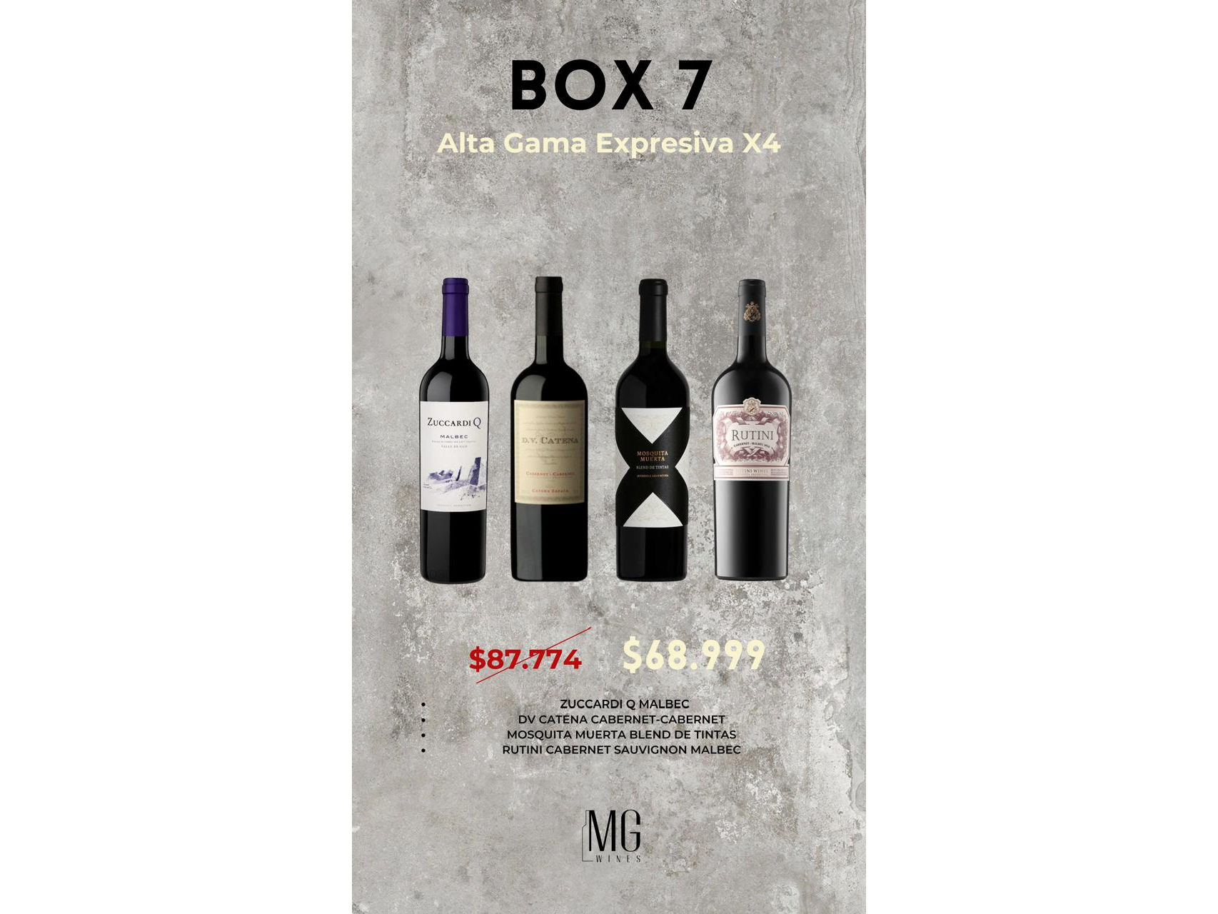 Box 7 Alta Gama Expresiva