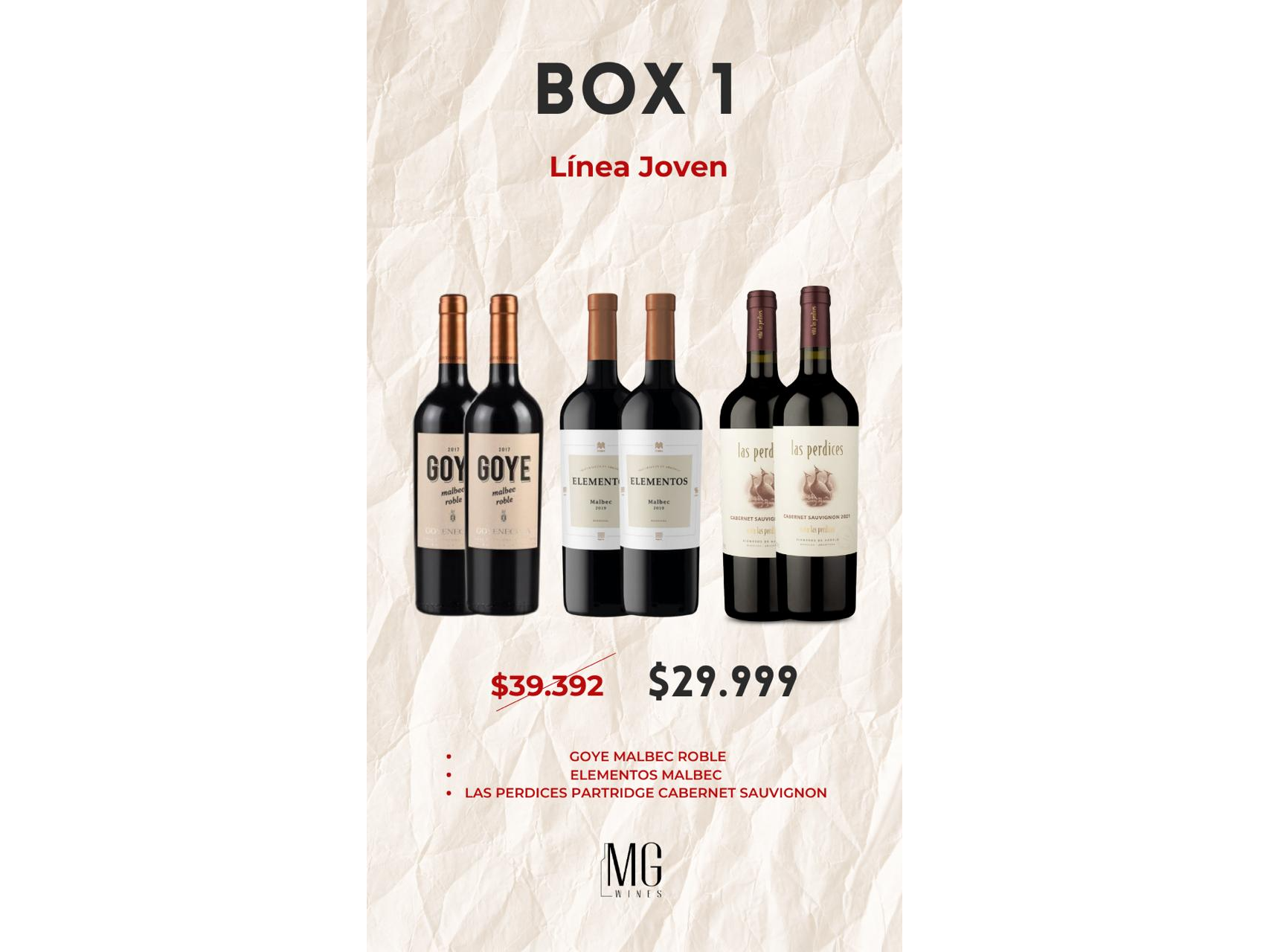 Box 1: Malbec Jovenes