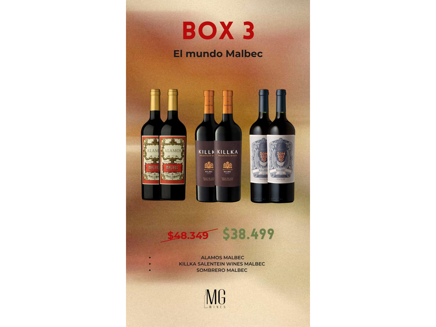 BOX 3 EL MUNDO DEL MALBEC