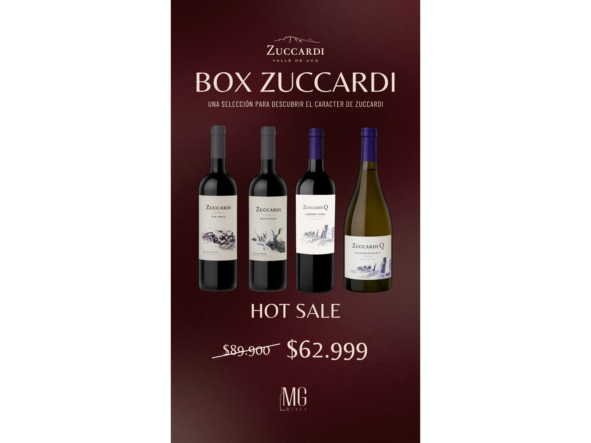 Hot Sale Box Zuccardi x 4