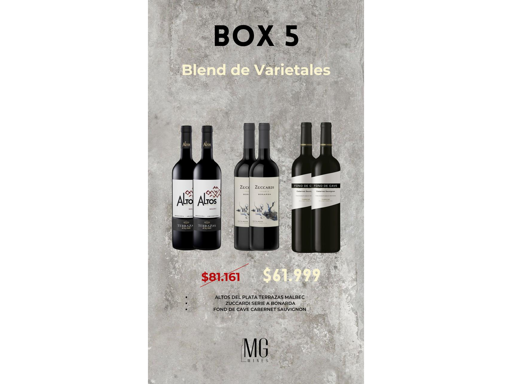 Box 5 MIX MALBEC