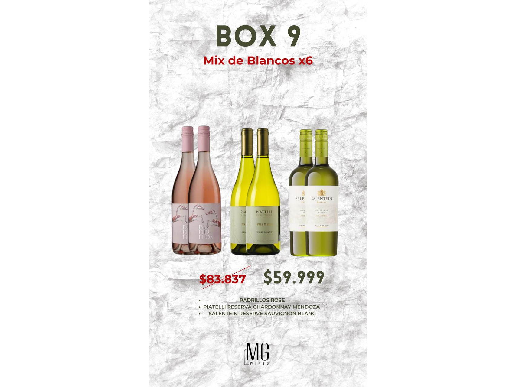 BOX 9 MIX DE BLANCOS