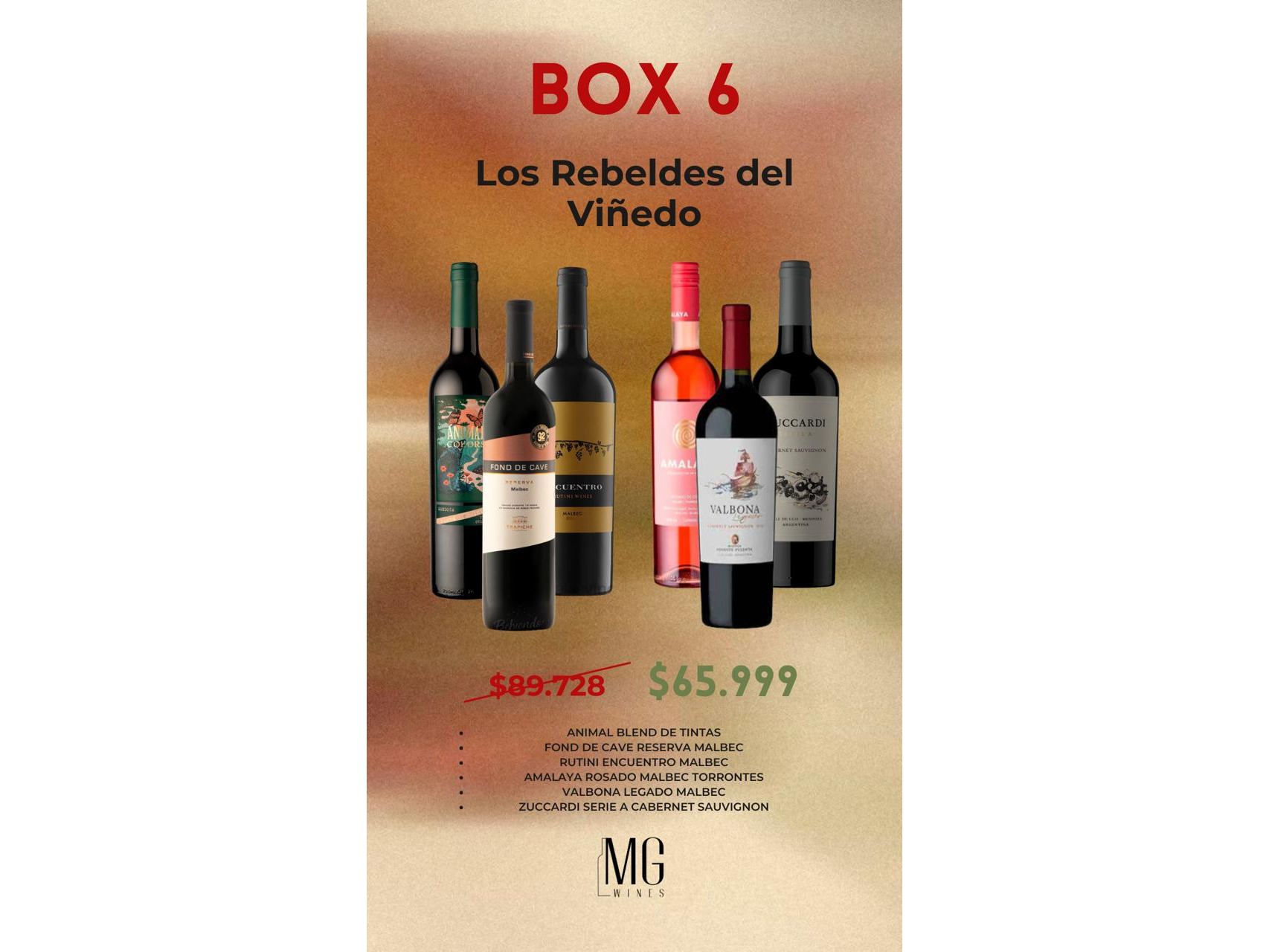 BOX 6  LOS REBELDES DEL VIÑEDO