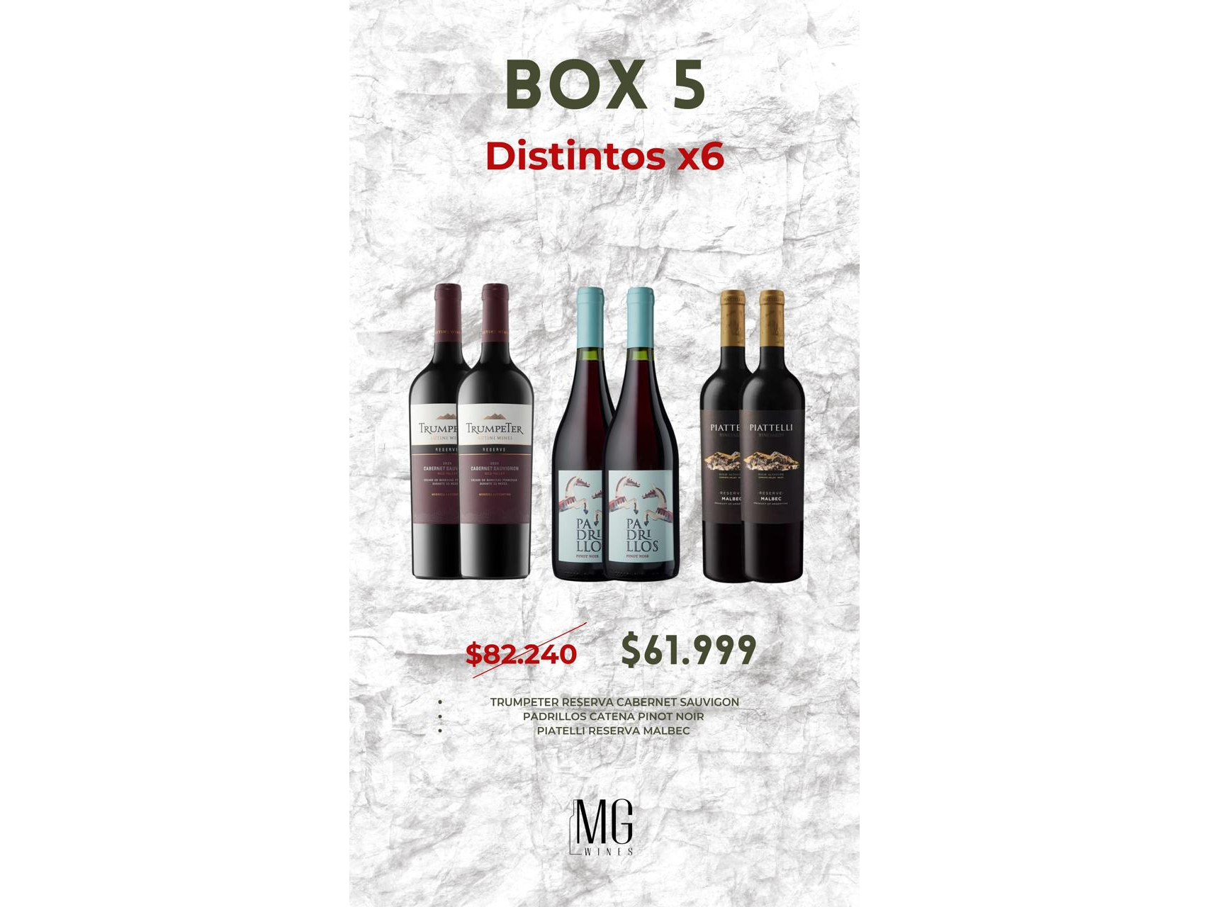 Box 5 Mix Distintos