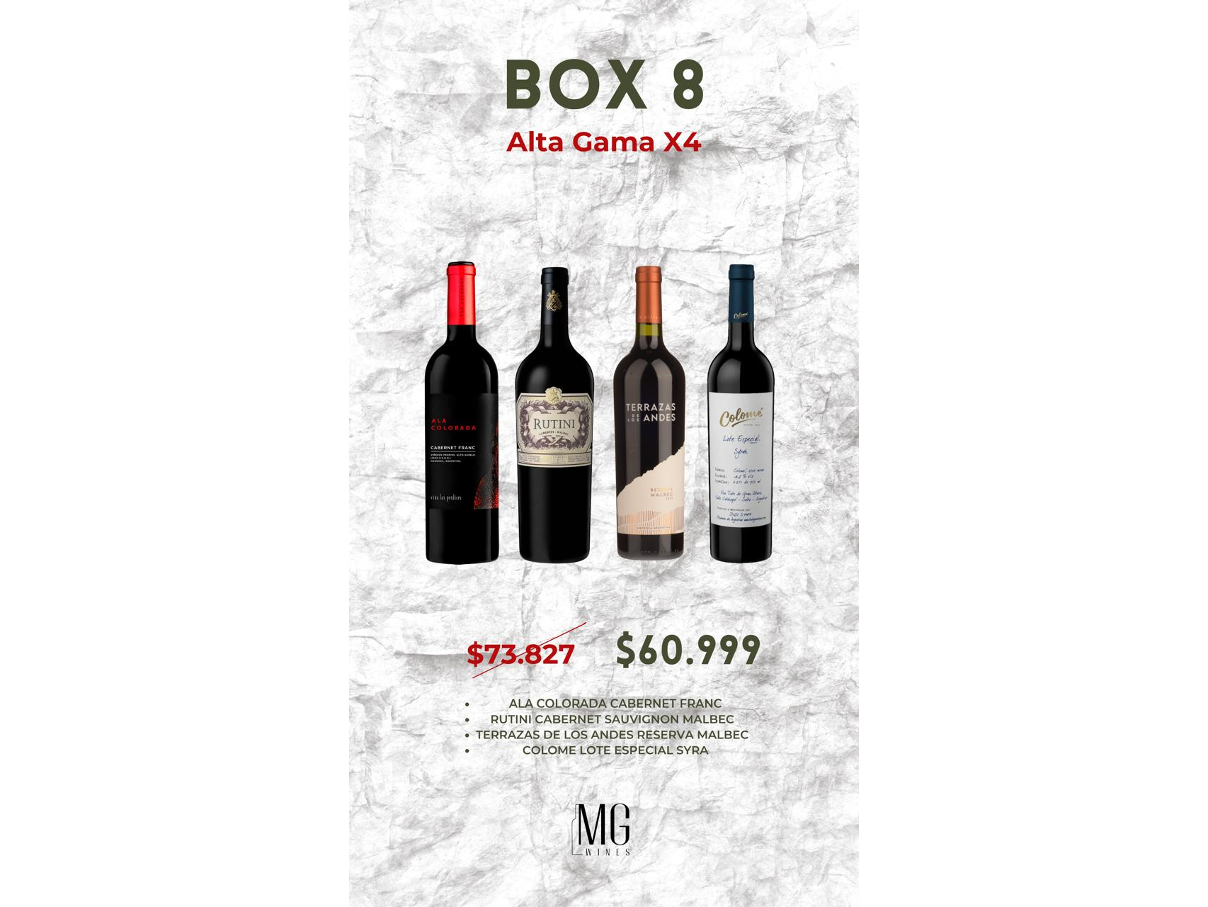 Box 8 Alta Gama x4