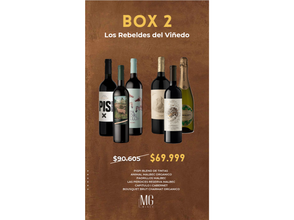 BOX 8 LOS REBELDES DEL VIÑEDO