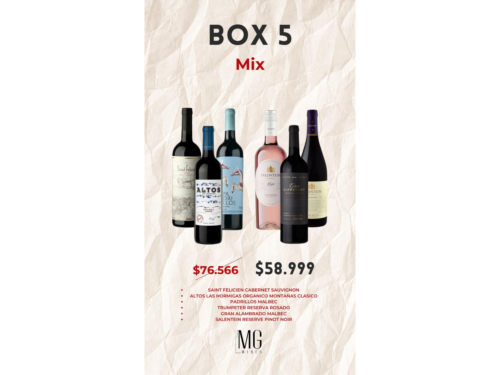 Box 5 Mix Varietales