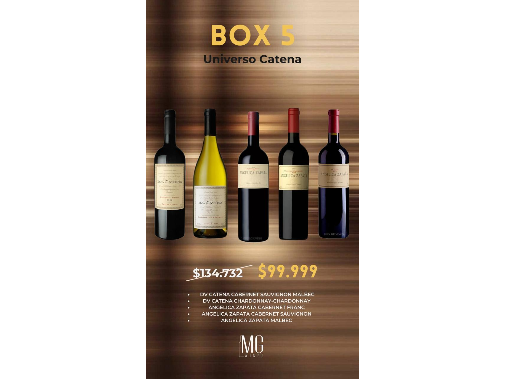 BOX 9 UNIVERSO CATENA