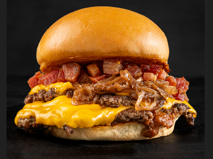 BACON EN CUBOS CON CARAMELIZADA