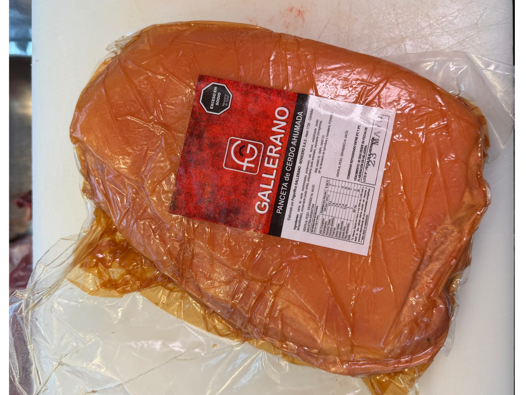 Panceta Ahumada