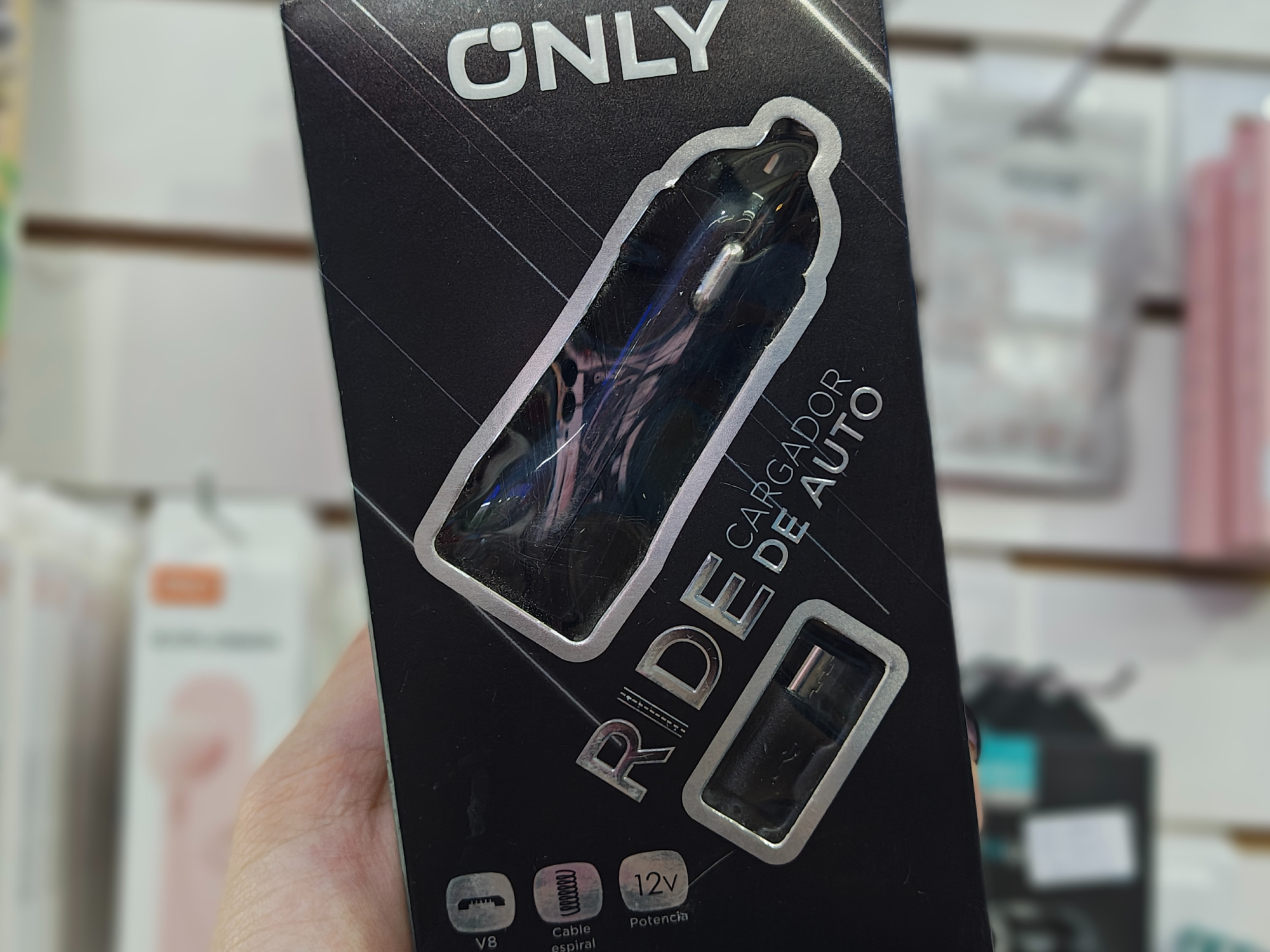 Cargador ONLY COMPLETO V8