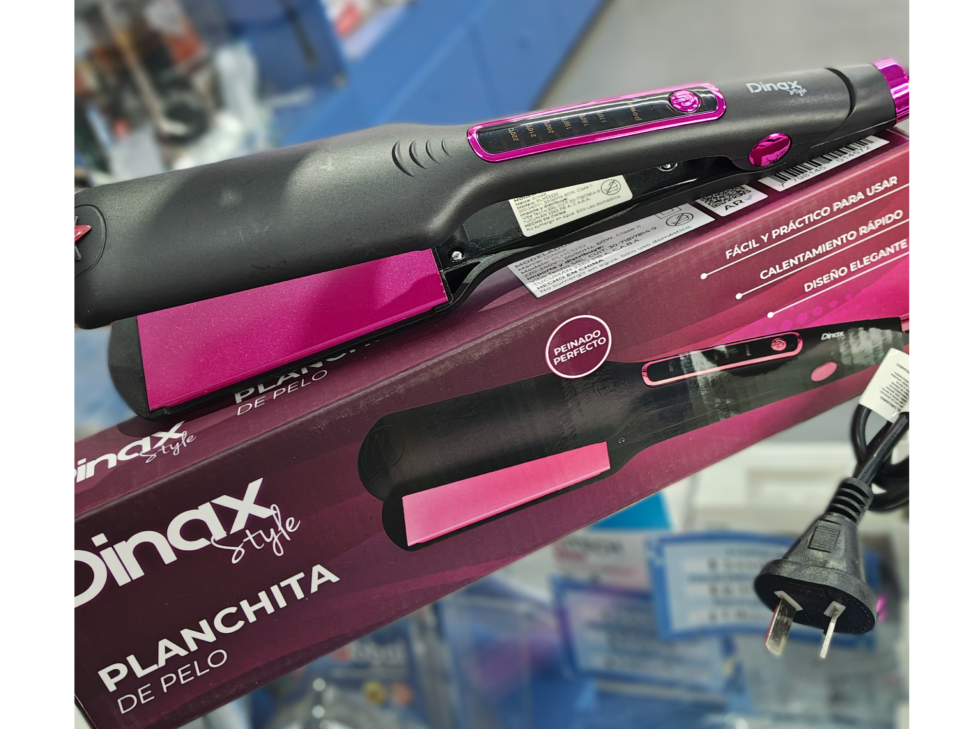 PLANCHA DE PELO DINAX