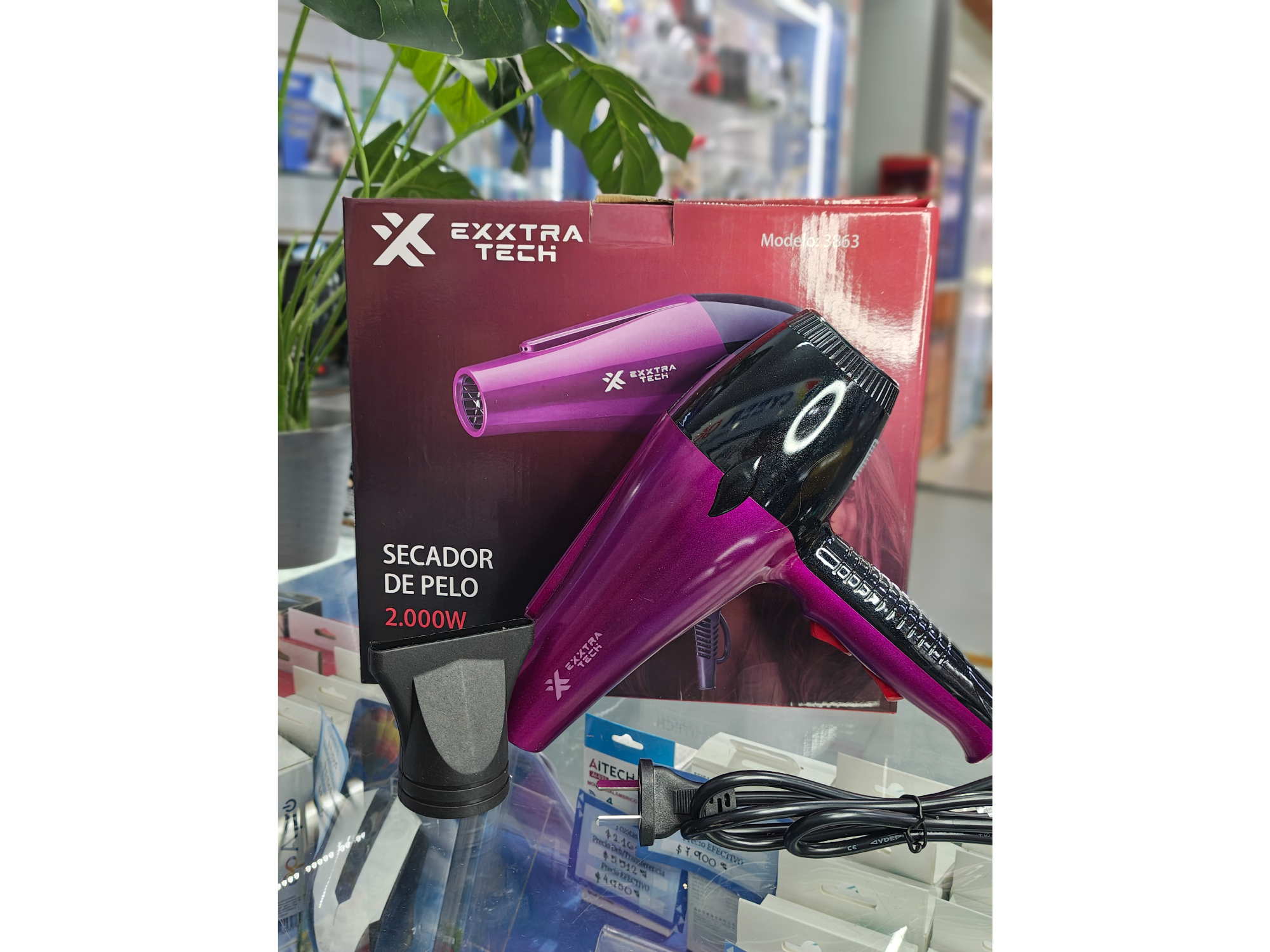 SECADOR DE PELO EXXTRA TECH