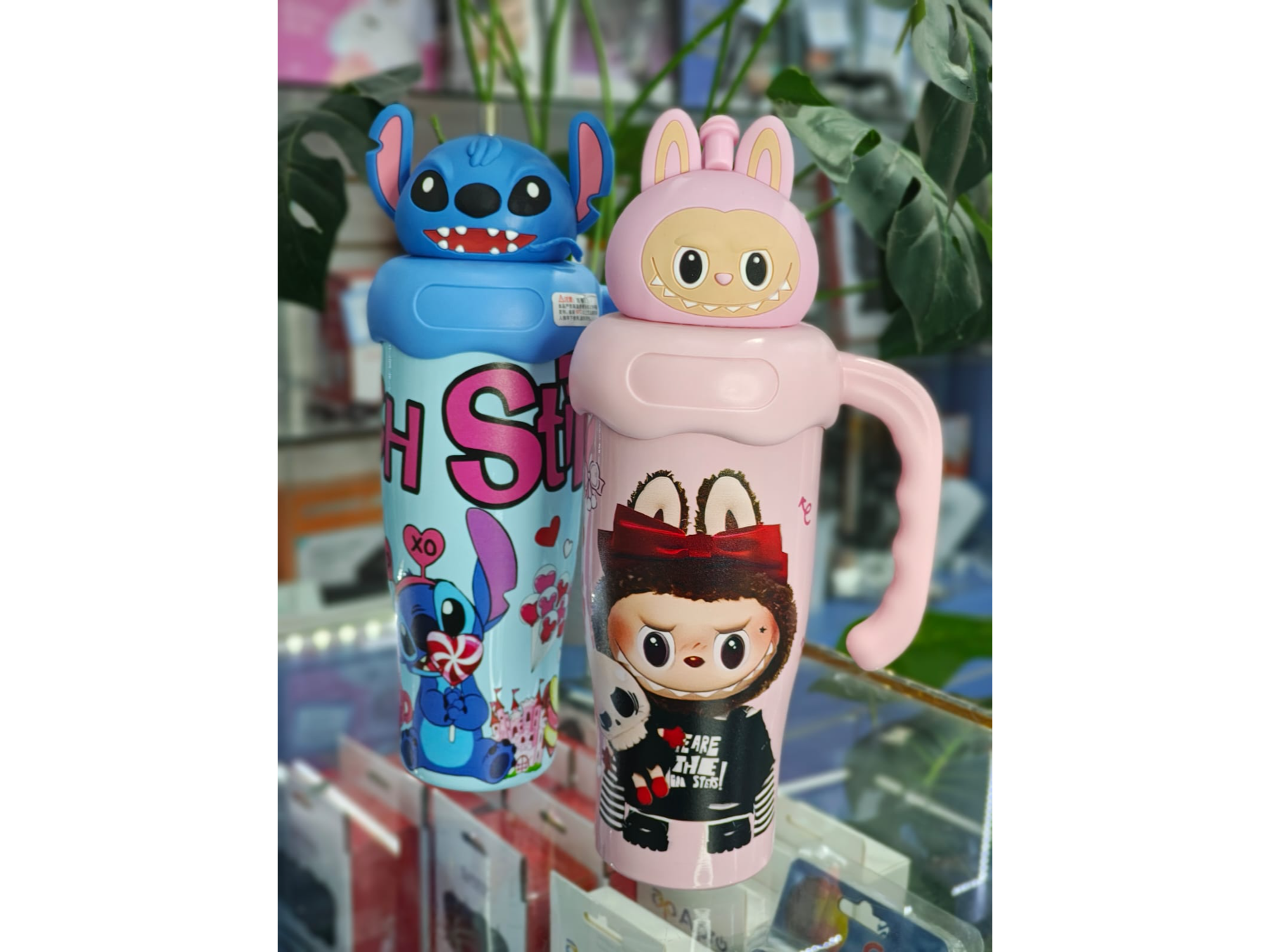 VASO GIGANTE LABUBU - STITCH