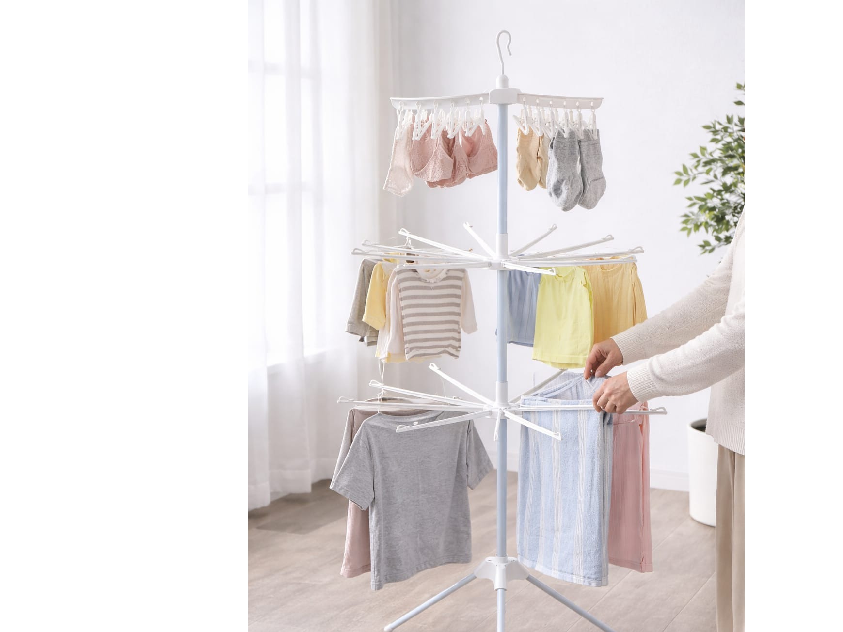 TENDER ROPA GIRATORIO