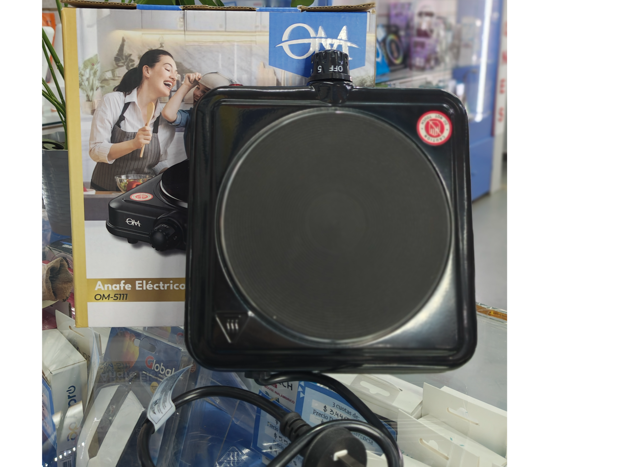 ANAFE ELÉCTRICO SIMPLE