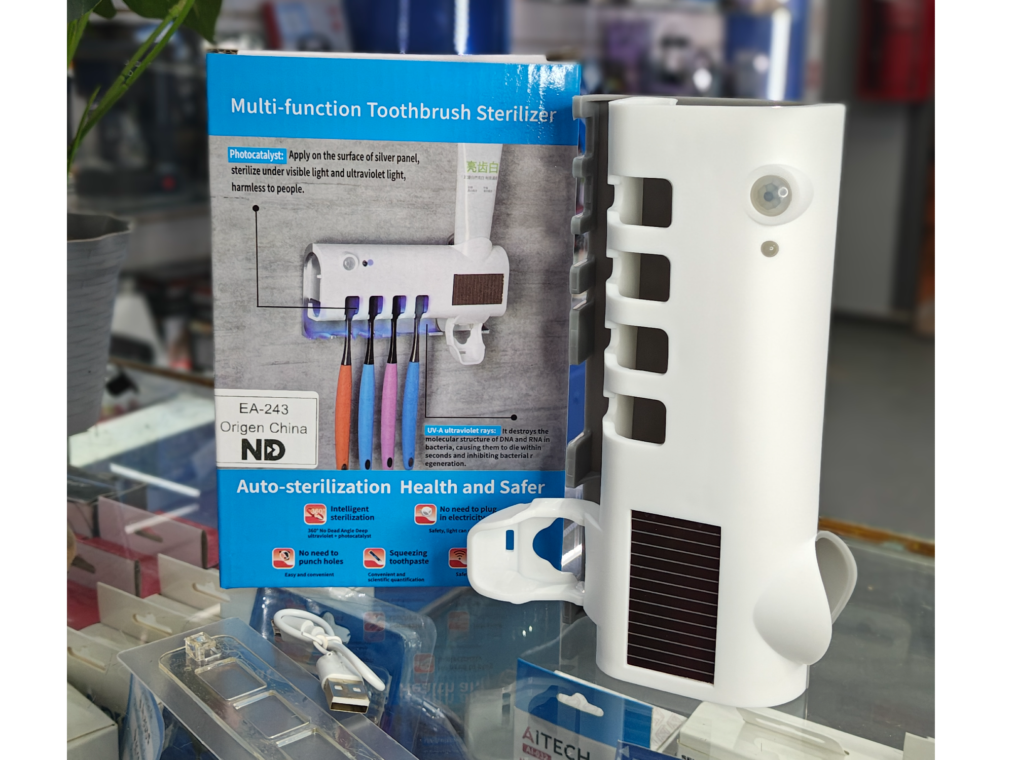 ESTERILIZACIÓN CEPILLO DENTAL