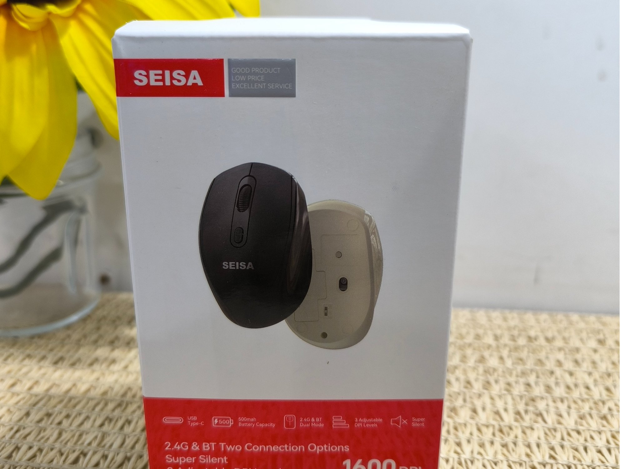 MOUSE INALAMBRICO RECARGABLE DUAL