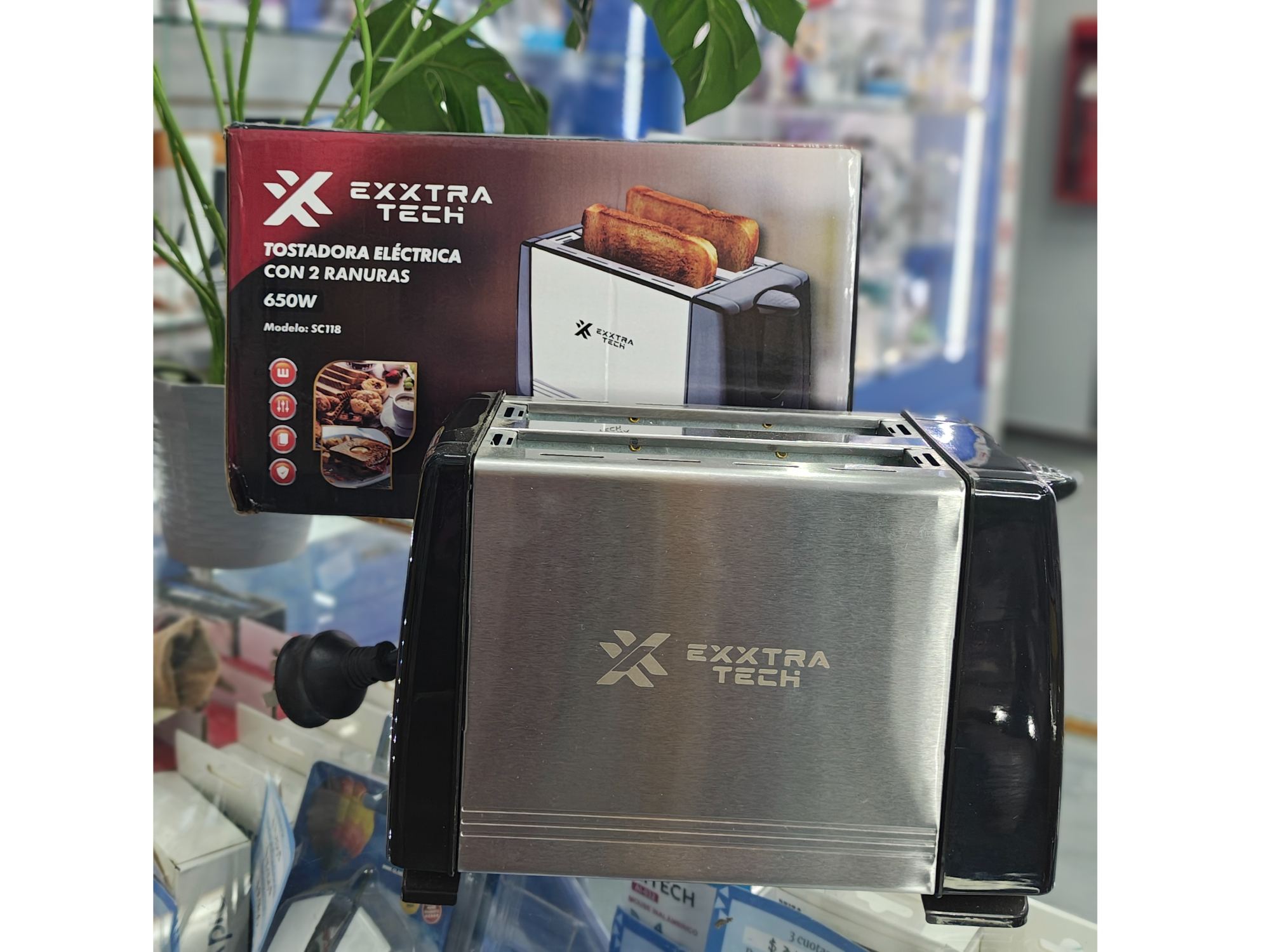 TOSTADORA EXXTRA TECH