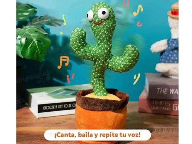 Cactus Musical Bailarin y -hablador
