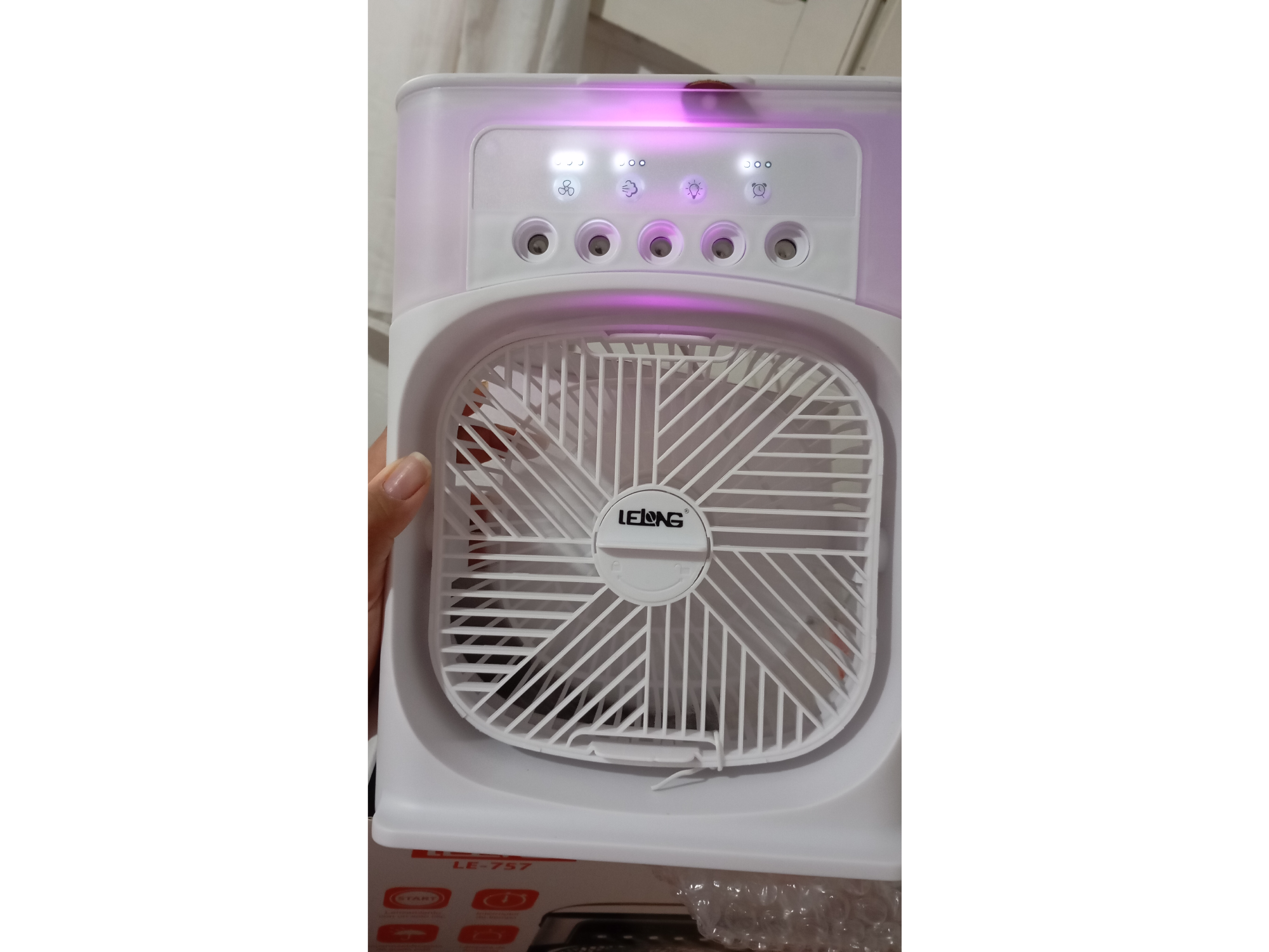 Ventilador Humificador RGB