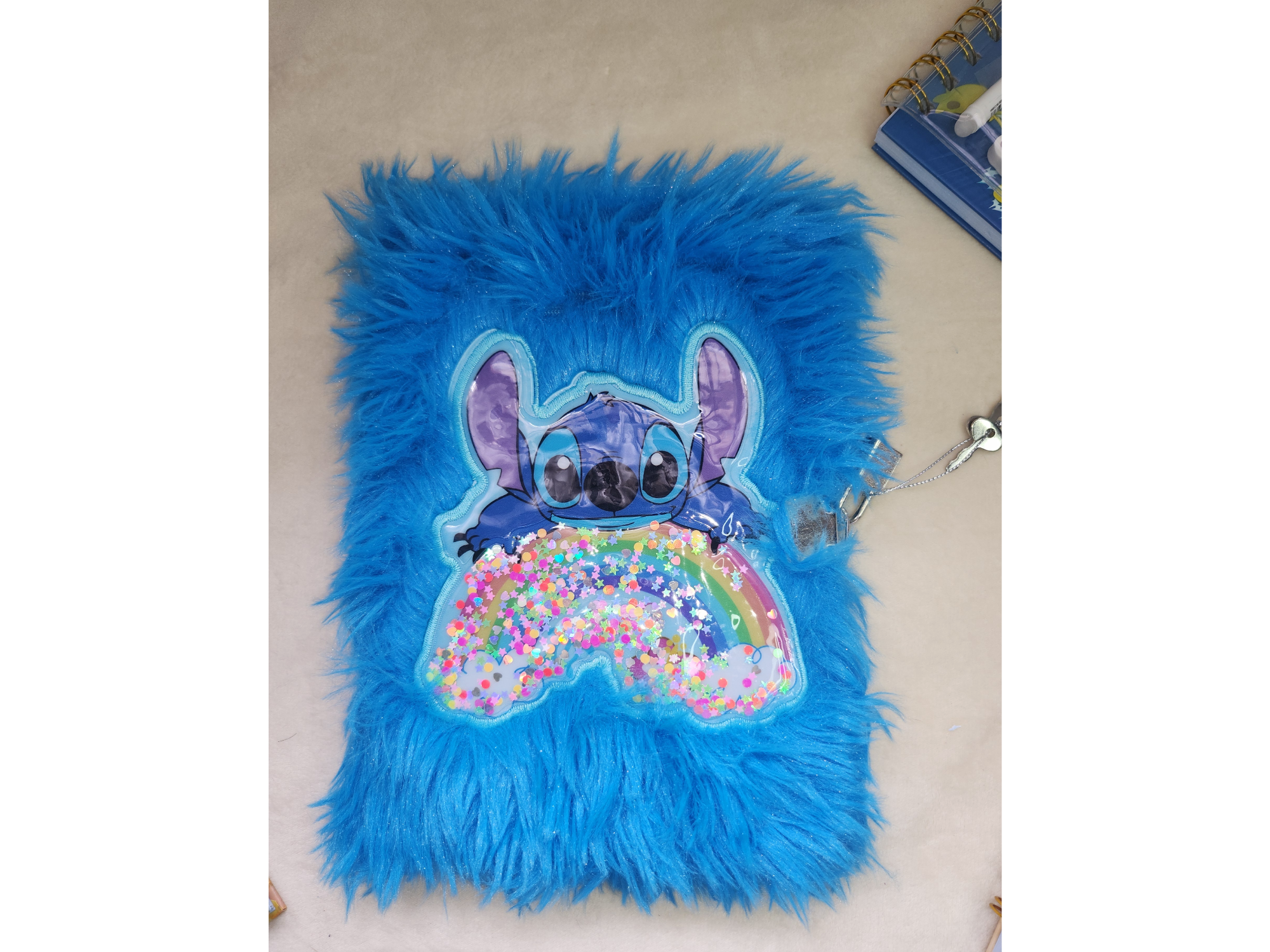 Agenda de peluche Stitch