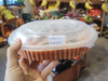 Porción de canelones de pollo y verdura
