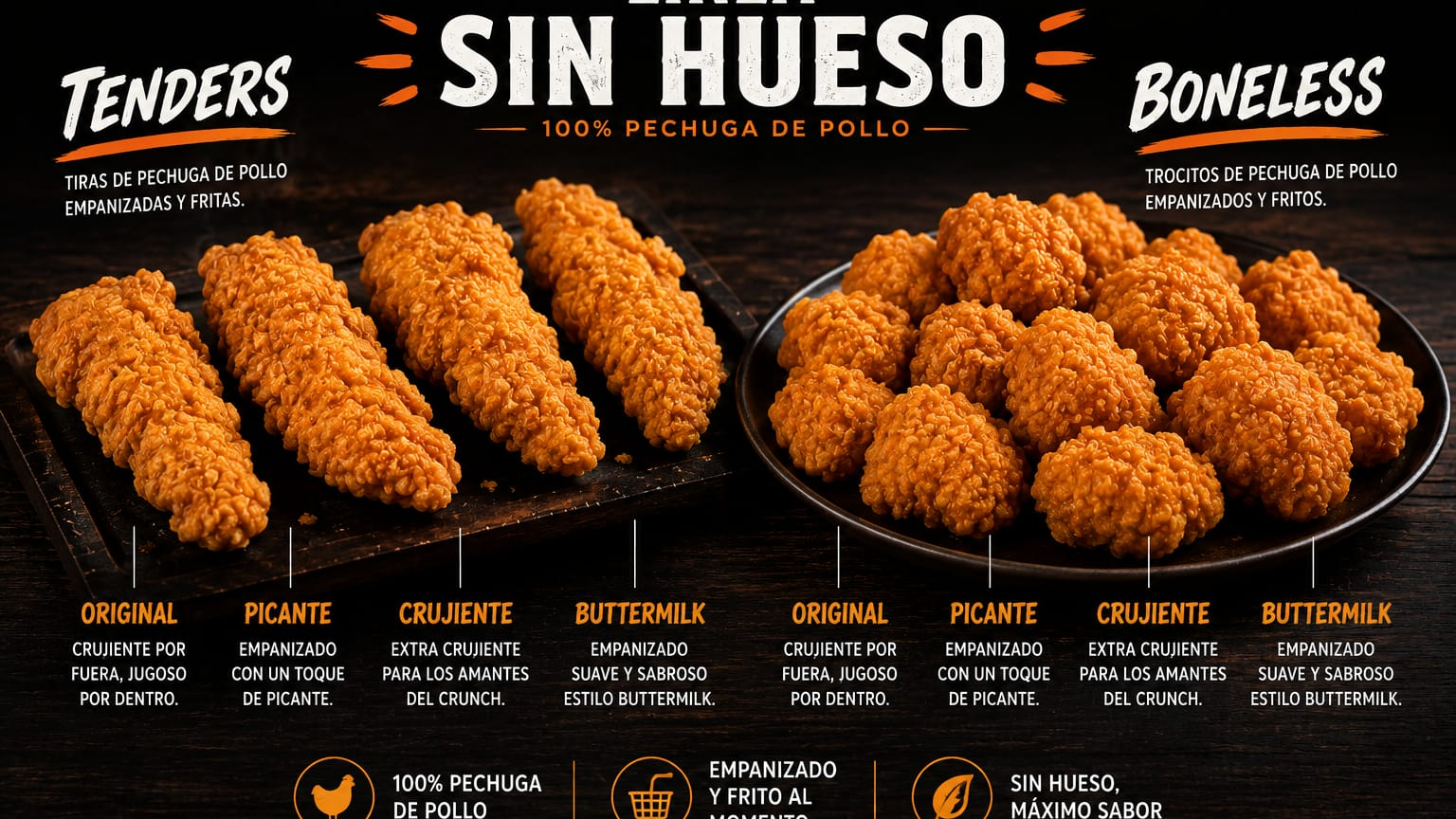 Pollo Sin Hueso