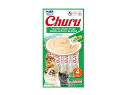 Snack Churu Gato Pack de 4 tubos