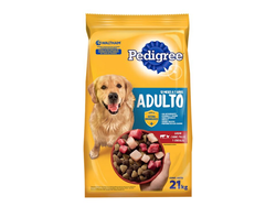 Pedigree Adulto Carne, Pollo y cereales 21kg