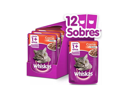 Caja Sachet Wiskas 85grx12unidades