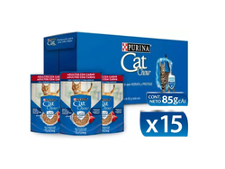 Caja Sachet Cat Chow 85gr x15unidades