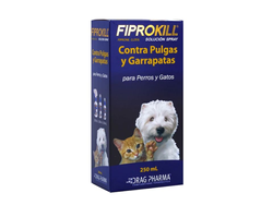Fiprokill Spray Anti Pulgas/Garrapatas 250ml
