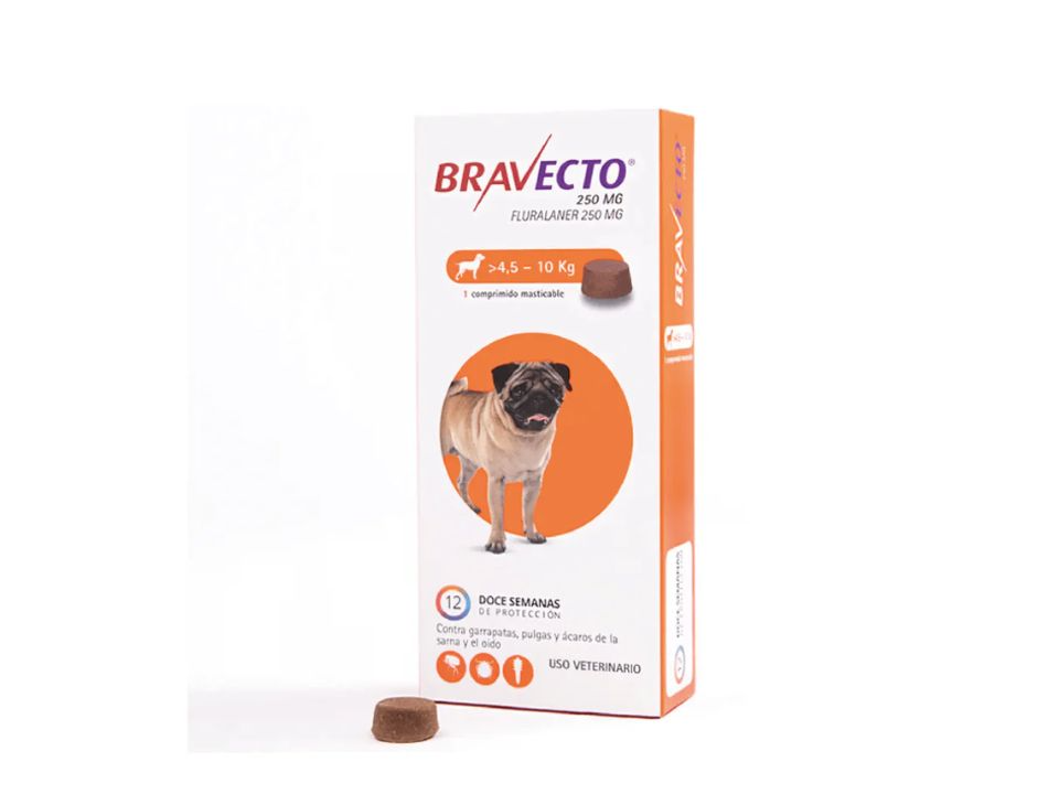 Bravecto 4,5 - 10kg Proteccion x 3 meses