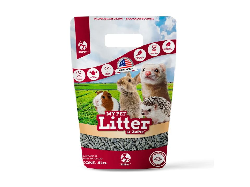 Sustrato de Papel My Pet Litter 4 litros (Copia)