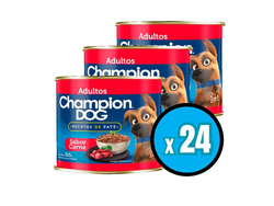 Caja Lata Champion Dog 315gr x24unidades