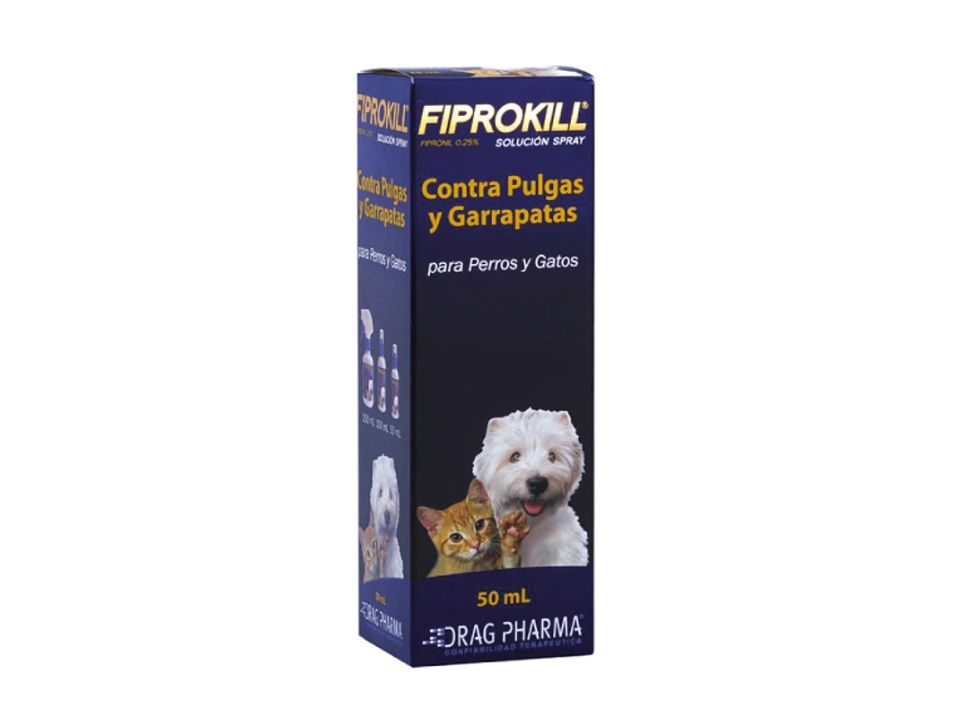 Fiprokill Spray Anti Pulgas/Garrapatas 50ml