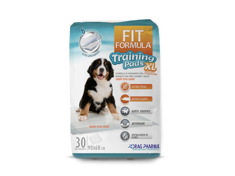 Sabanillas Fit Formula 60x90cm / 30 unidades