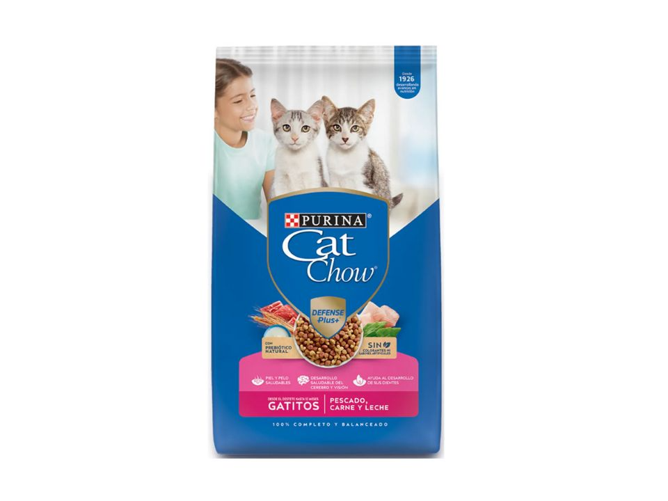 Cat Chow Gatitos Carne Leche