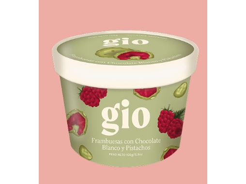 Frambuesas Bañadas con chocolate y pistacho