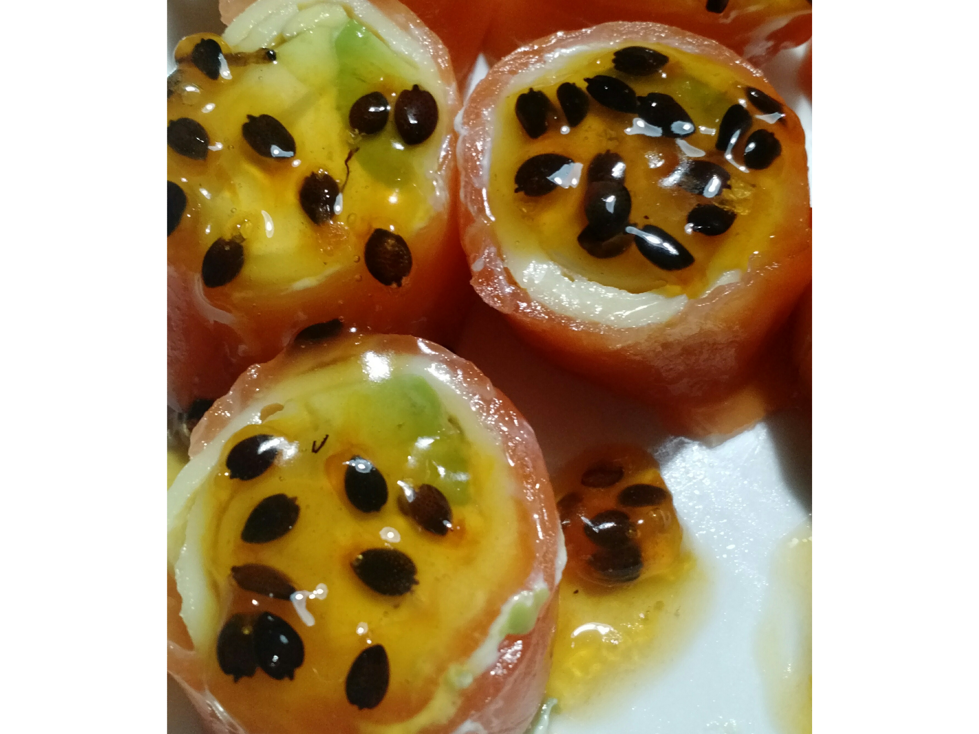 Maracuyá roll x9
