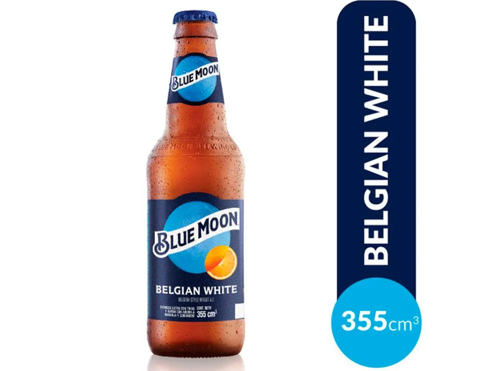 BLUE MOON  (botella  355  cm3)