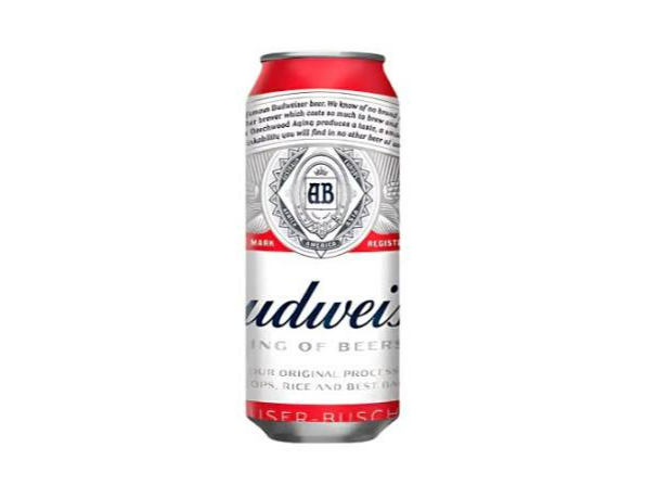 Lata Budweiser 473ml