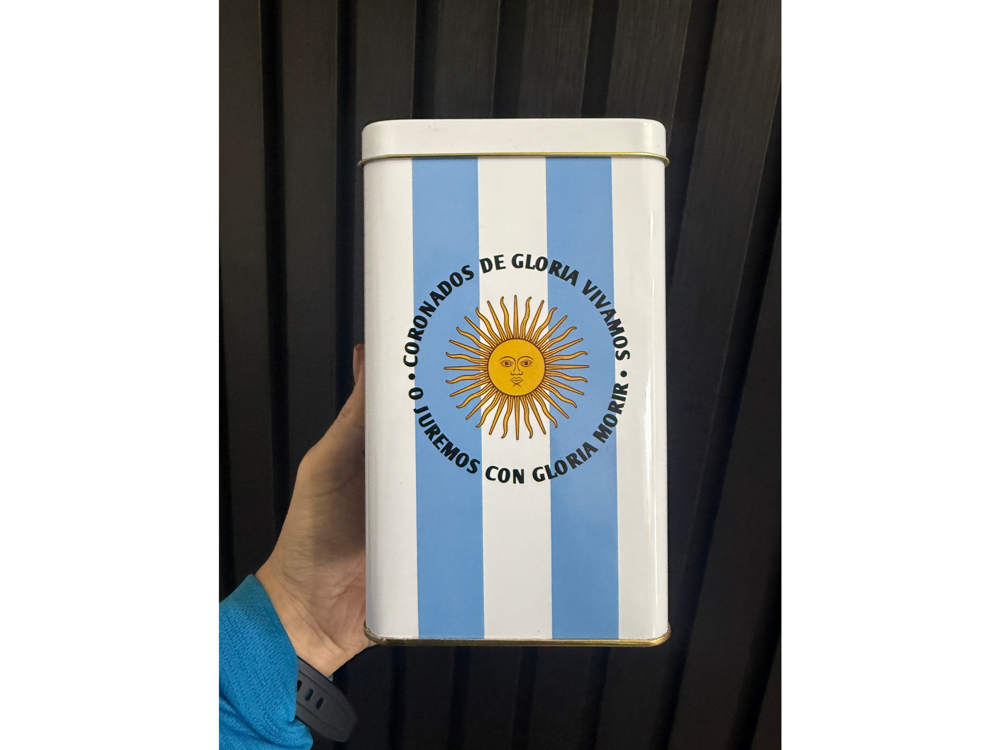 Lata yerbera 500g