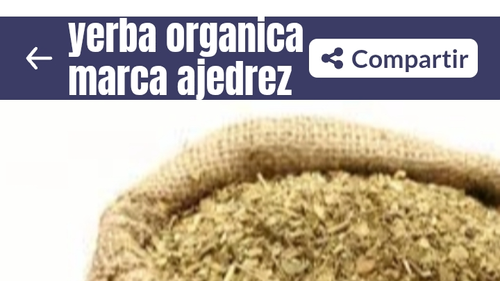 YERBA ORGÁNICA AJEDREZ