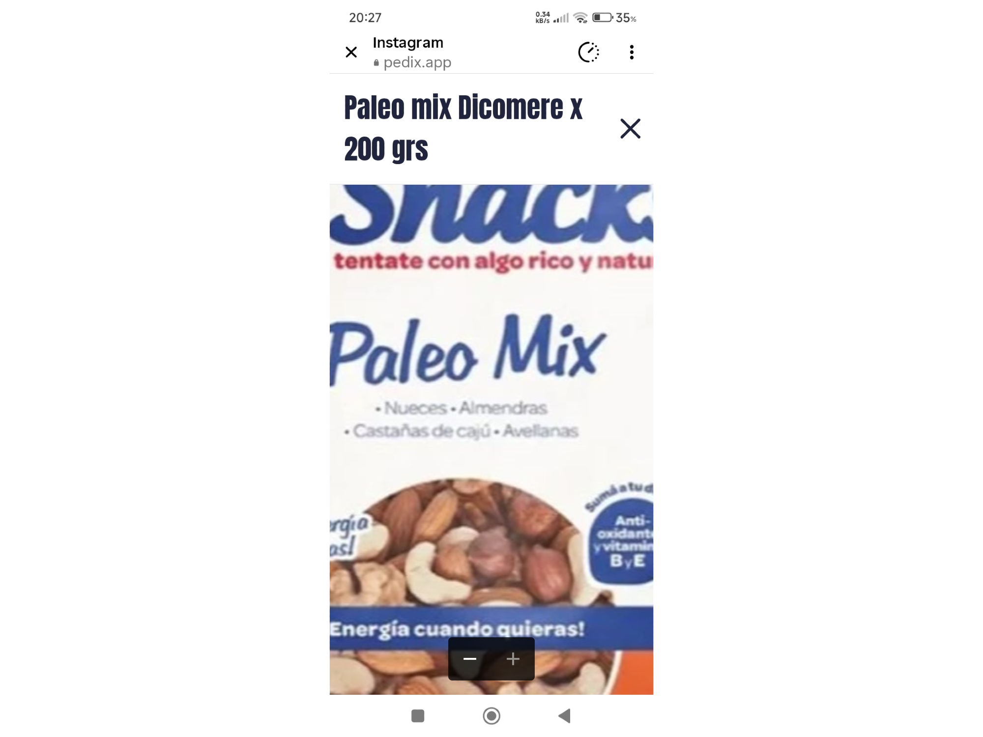 Mix seco Paleo x 200gr