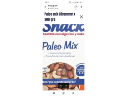 Mix seco Paleo x 200gr