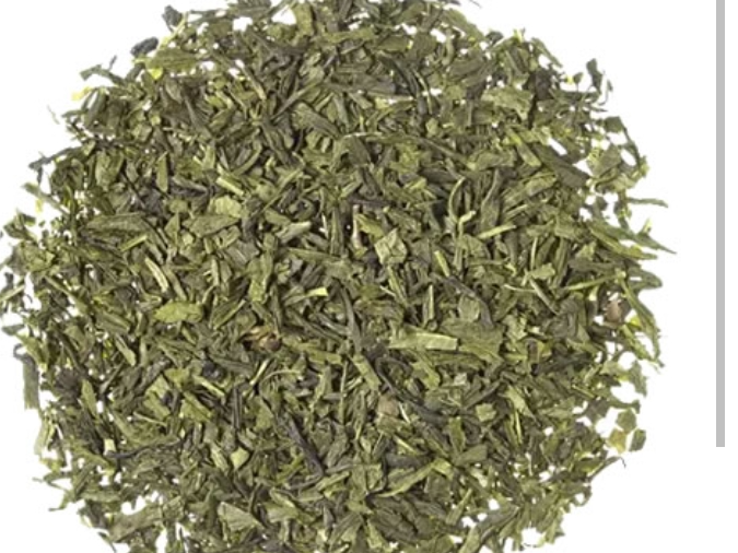 Té verde en hebras