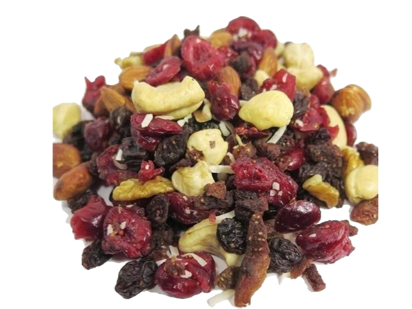 Mix seco con arándanos y avellanas